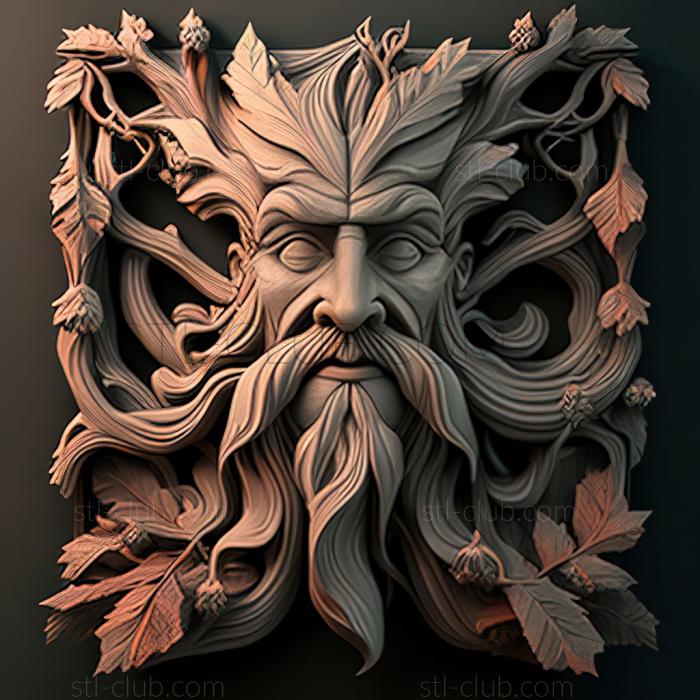 3D model st forest spirit (STL)